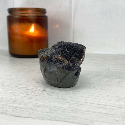 Septarian Nodule Hedgehog Carving