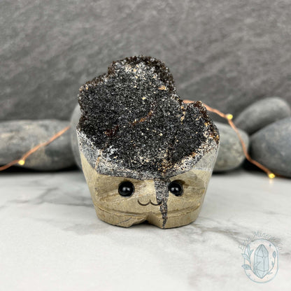 Septarian Nodule Hedgehog Carving