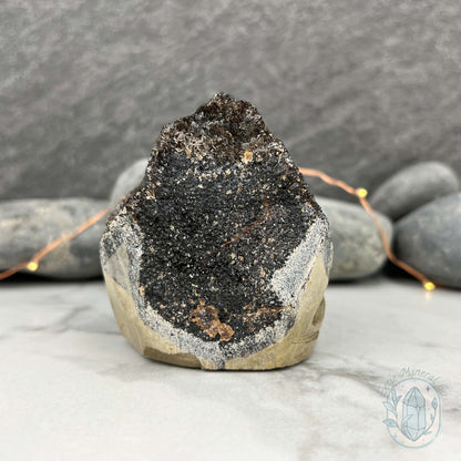 Septarian Nodule Hedgehog Carving