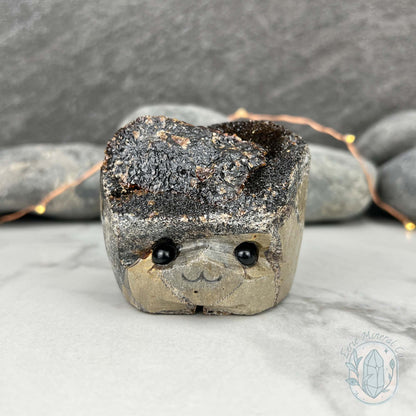 Septarian Nodule Hedgehog Carving