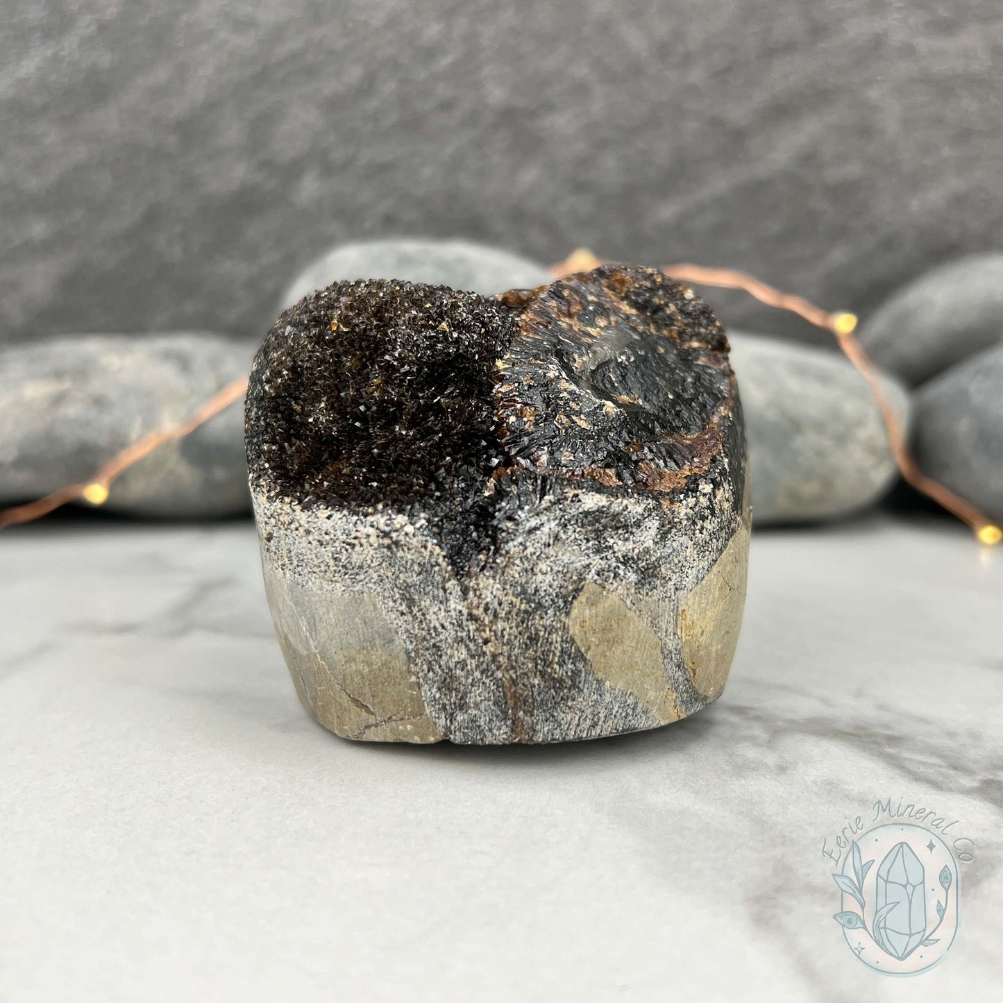 Septarian Nodule Hedgehog Carving