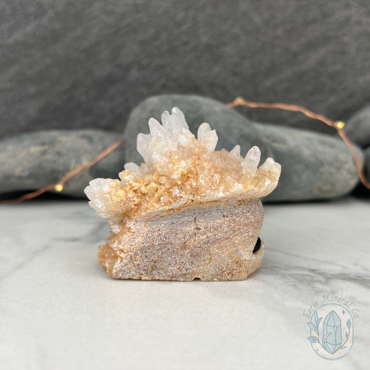 Creamy Calcite Stalactite Hedgehog Calcite