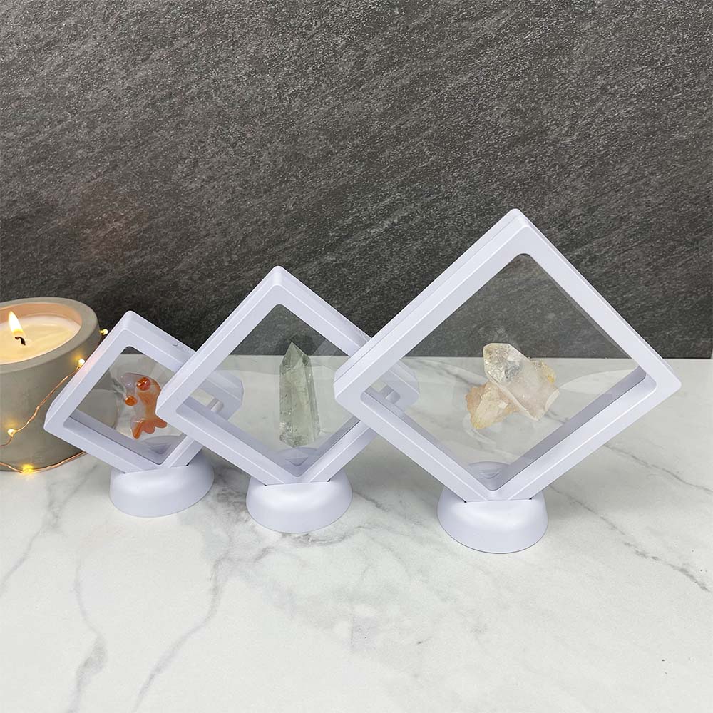 3D Gem and Crystal Suspension Display Cases3D Gem and Crystal Suspension Display Cases