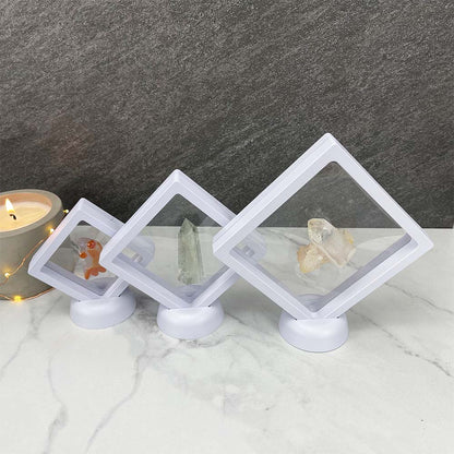 3D Gem and Crystal Suspension Display Cases3D Gem and Crystal Suspension Display Cases