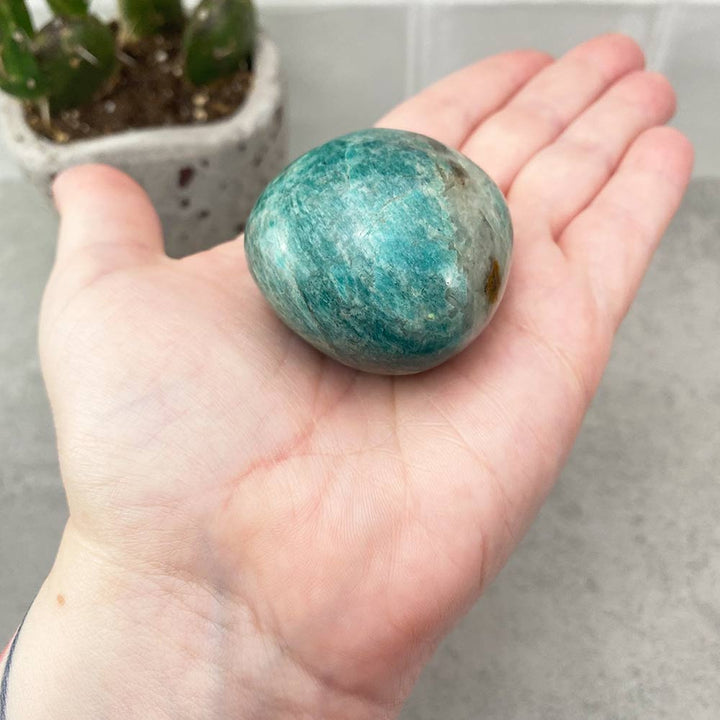 amazonite palmstone