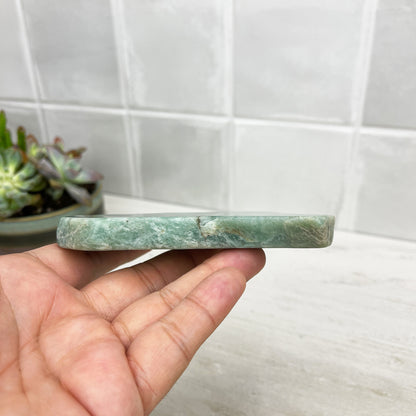 small amazonite slab