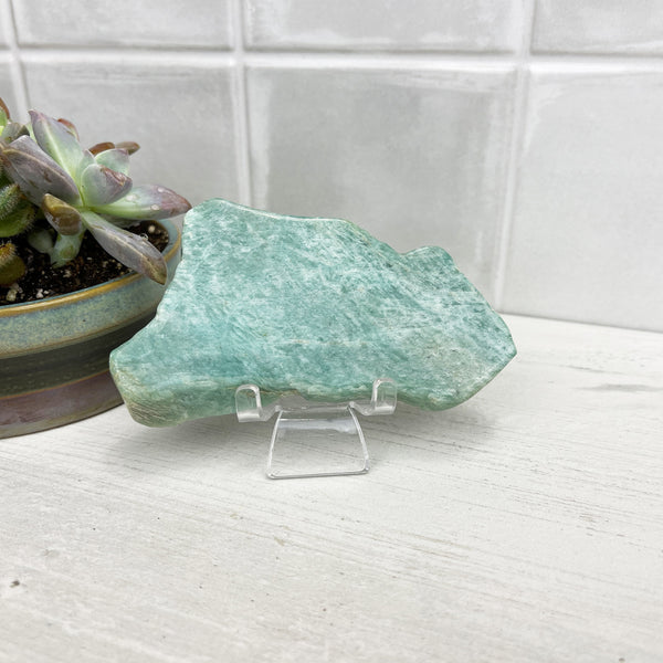 small amazonite slab