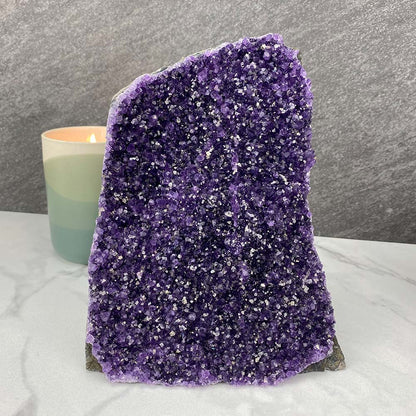 Large Amethyst Cut Base