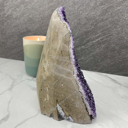 Large Amethyst Cut Base