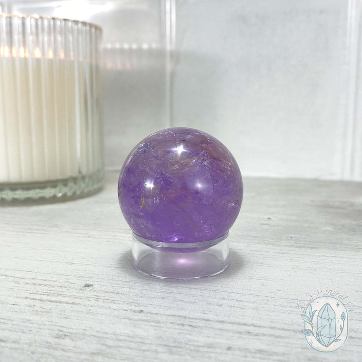 Natural Ametrine (Amethyst & Citrine) Crystal Sphere