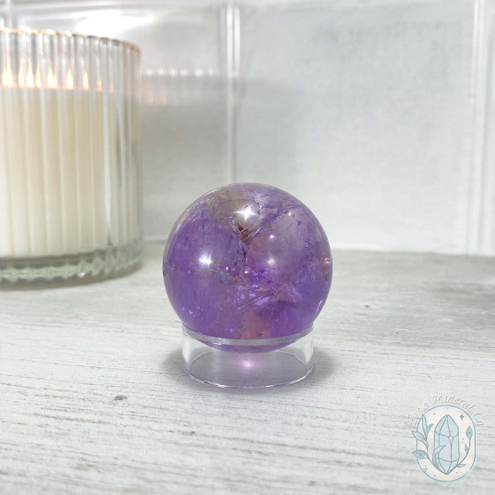 Natural Ametrine (Amethyst & Citrine) Crystal Sphere