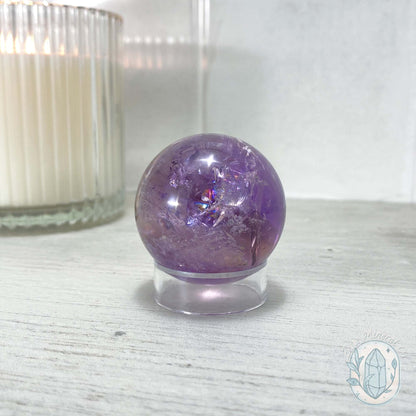 Natural Ametrine (Amethyst & Citrine) Crystal Sphere