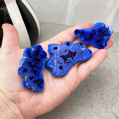 azurite geode specimen