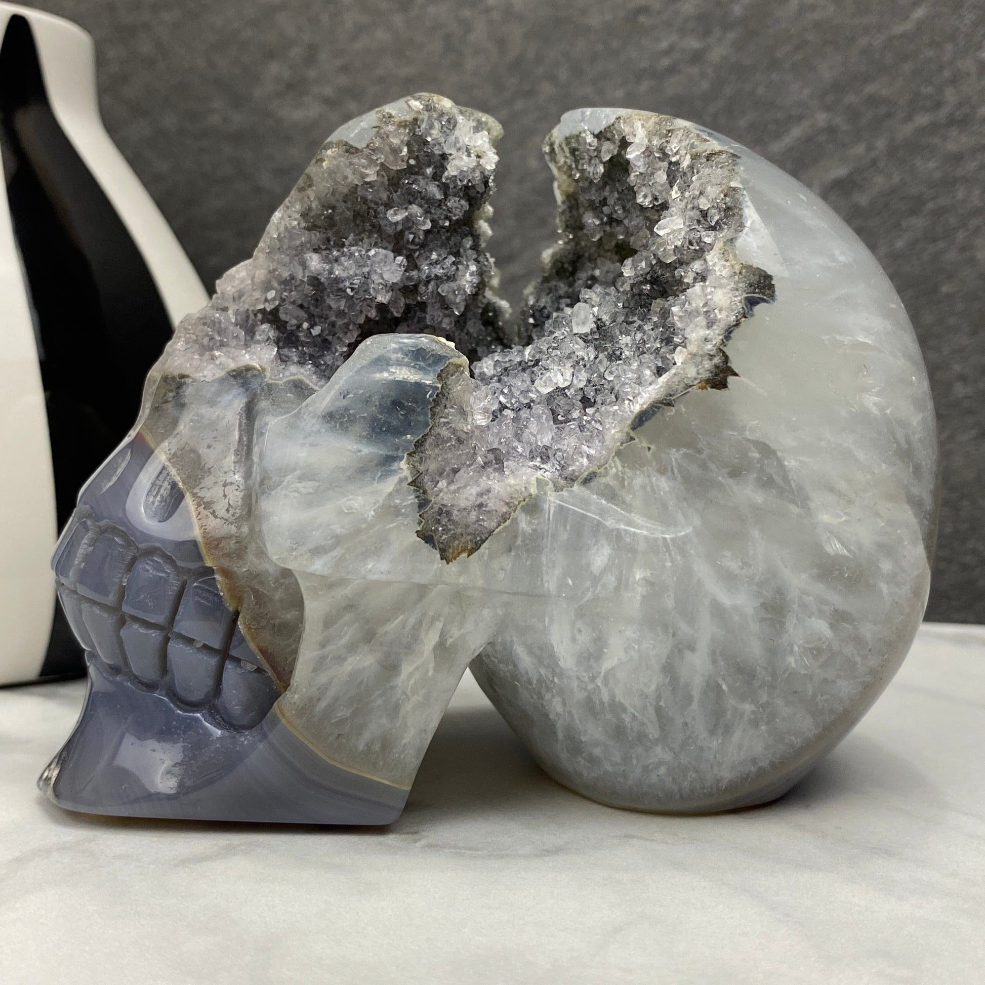 black-purple-grey-druzy-skull