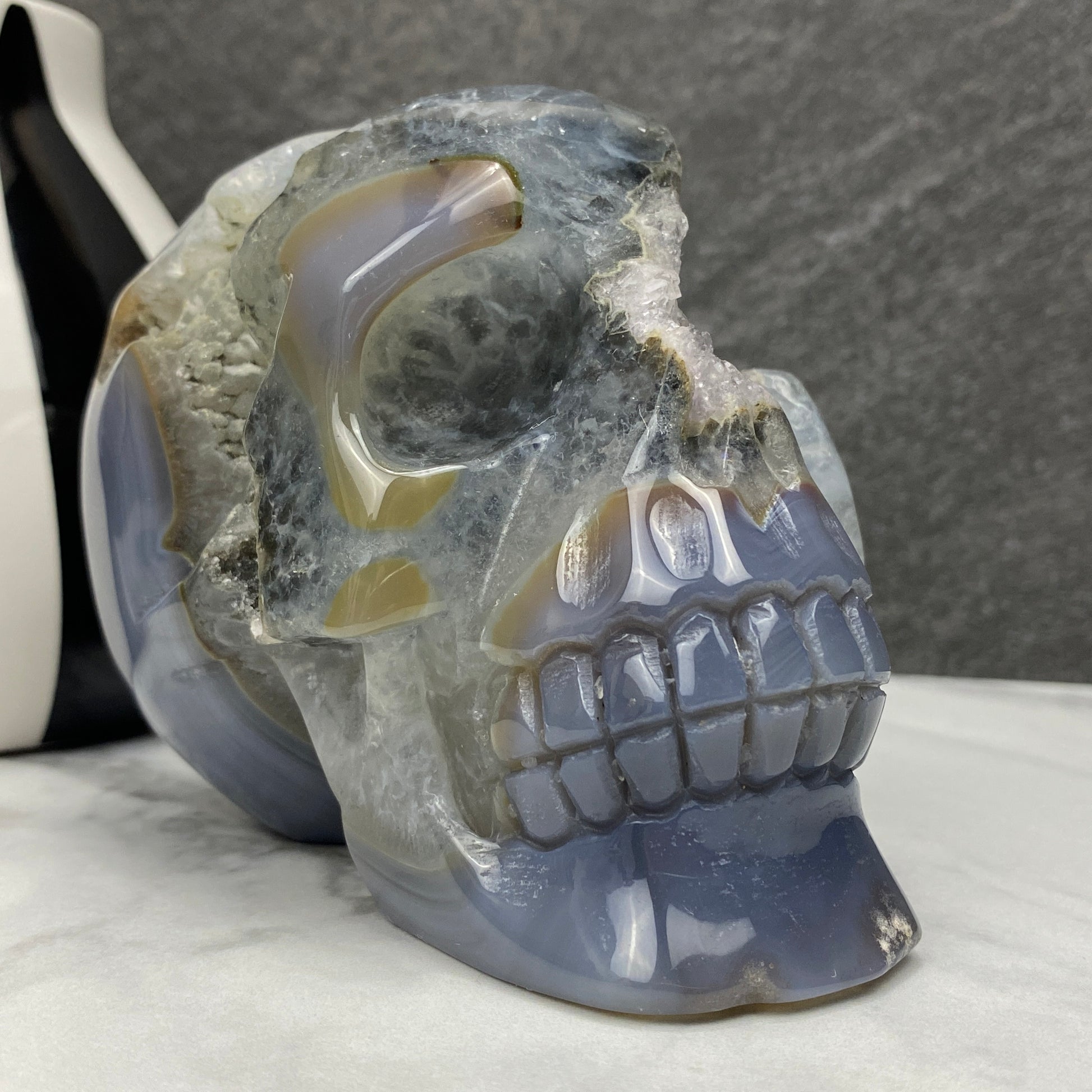 black-purple-grey-druzy-skull