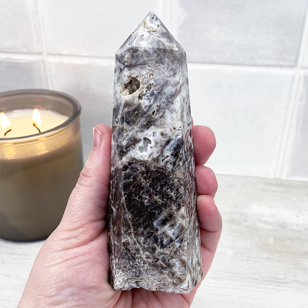 Polished Brown Sphalerite Tower