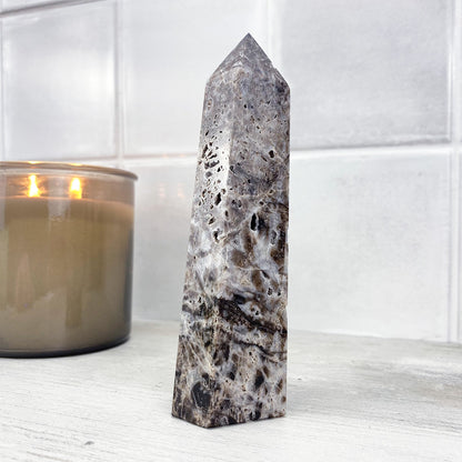Polished Brown Sphalerite Tower
