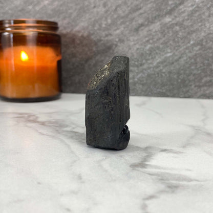 Black Tourmaline Hedgehog Carving