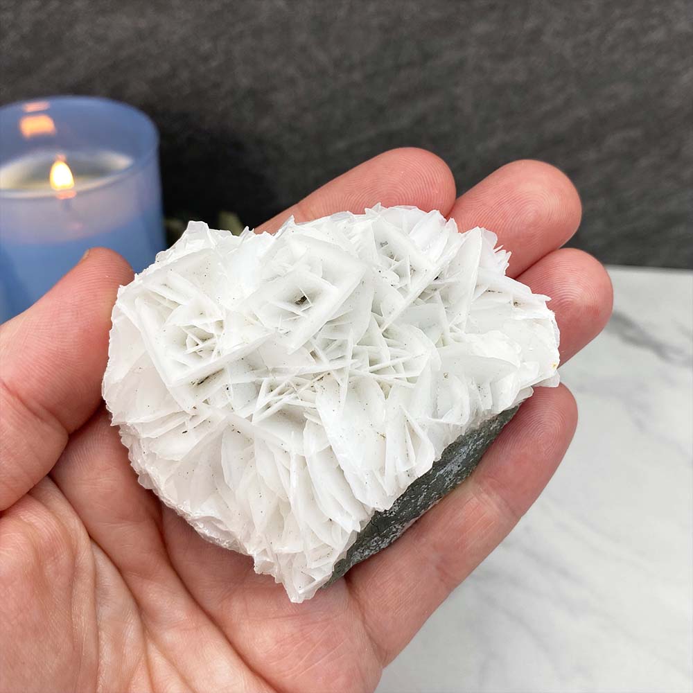 UV Reactive Bladed Calcite Specimen