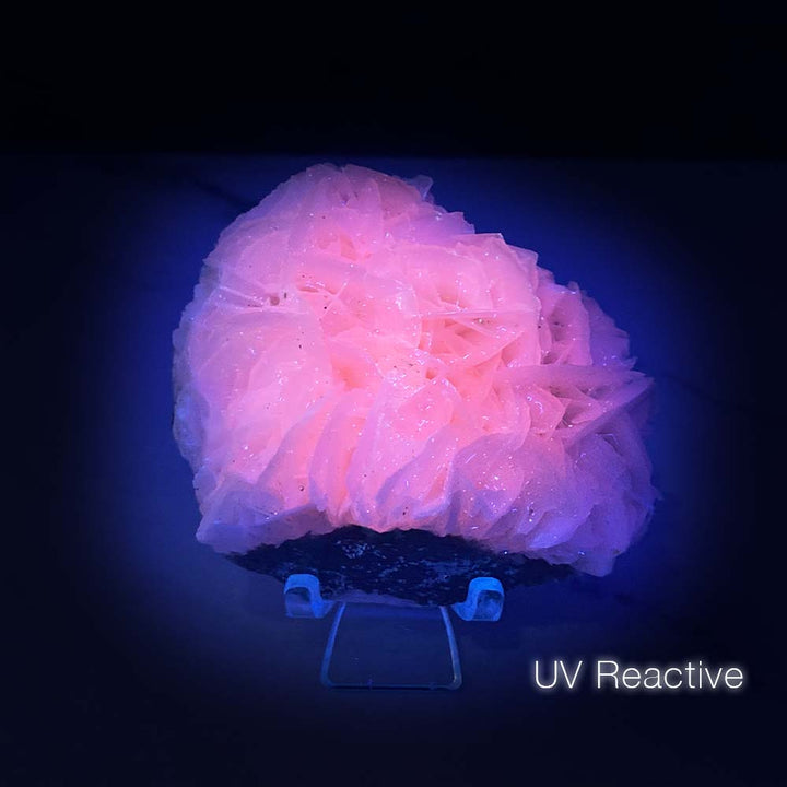 UV Reactive Bladed Calcite Specimen