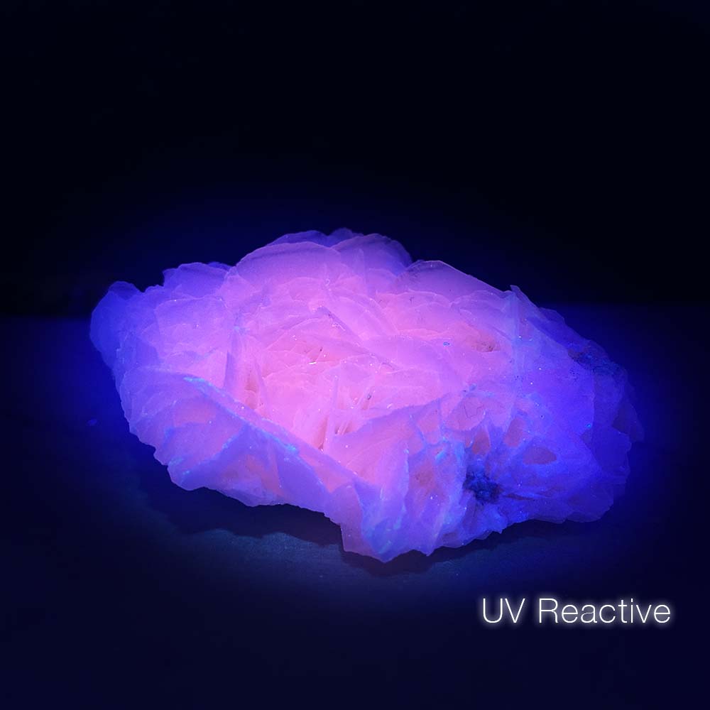 UV Reactive Bladed Calcite Specimen