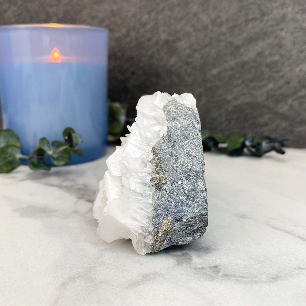 UV Reactive Bladed Calcite Specimen