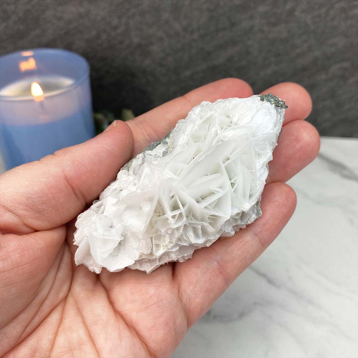 UV Reactive Bladed Calcite Specimen