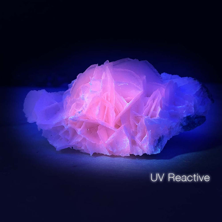 UV Reactive Bladed Calcite Specimen