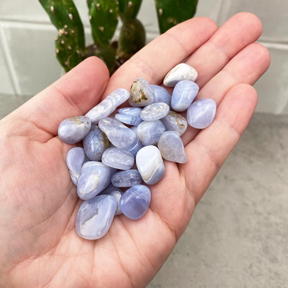 Blue Lace Agate Tumbles