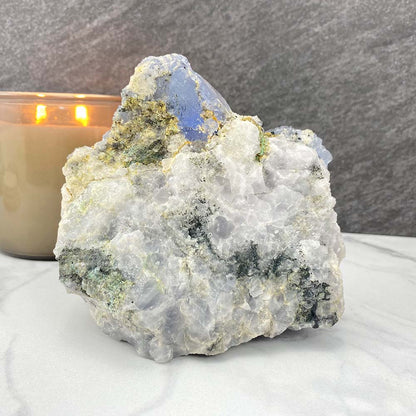Natural Blue Fluorite Specimen