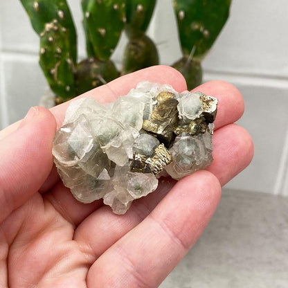 Calcite and Pyrite Specimen