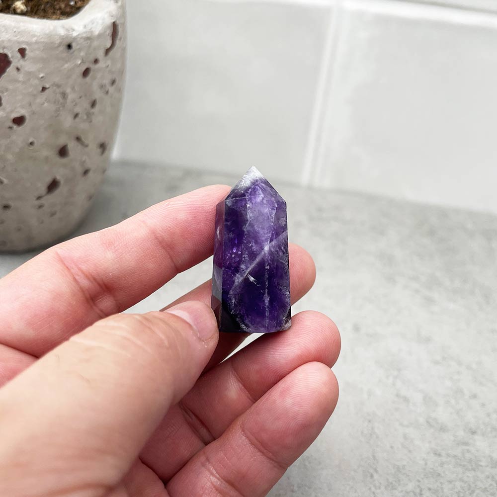 chevron dream amethyst tower