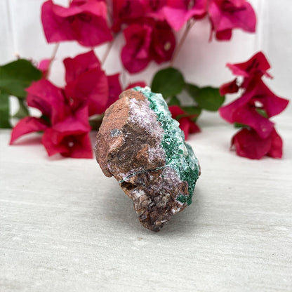 Crystallized Chrysocolla With Colbato Calcite