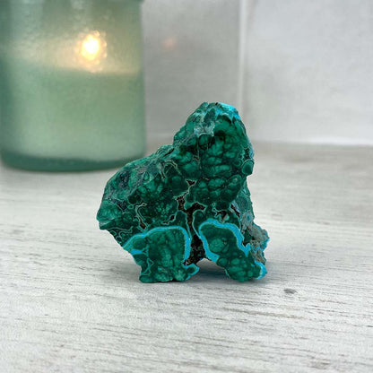Polished Chrysocolla Slab