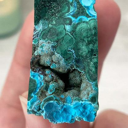 Polished Chrysocolla Slab