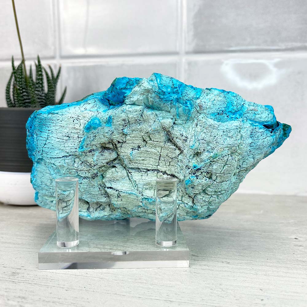 Chrysocolla With Malachite Specimen
