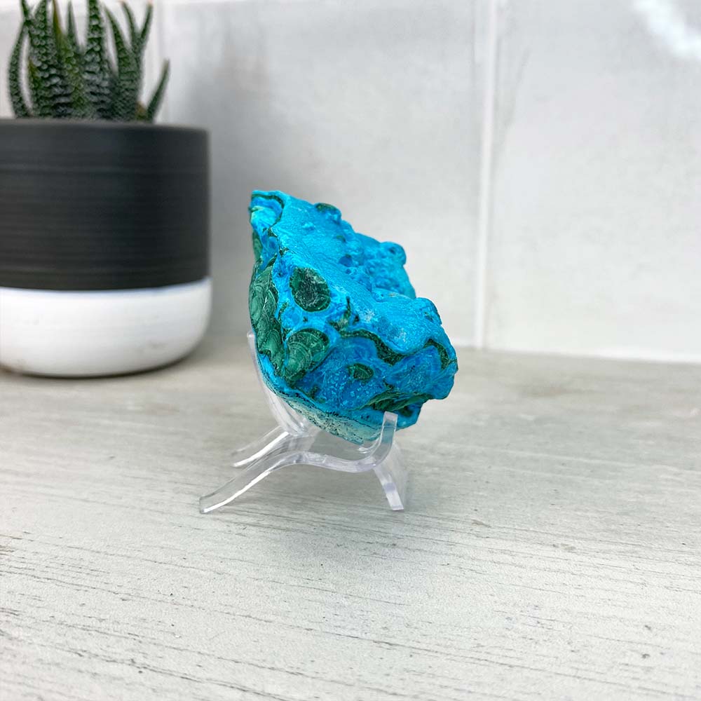 Chrysocolla With Malachite Specimen