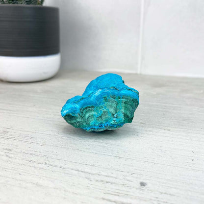 Chrysocolla With Malachite Specimen