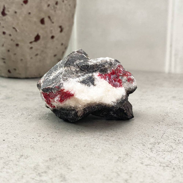 Natural Cinnabar Stone Specimen