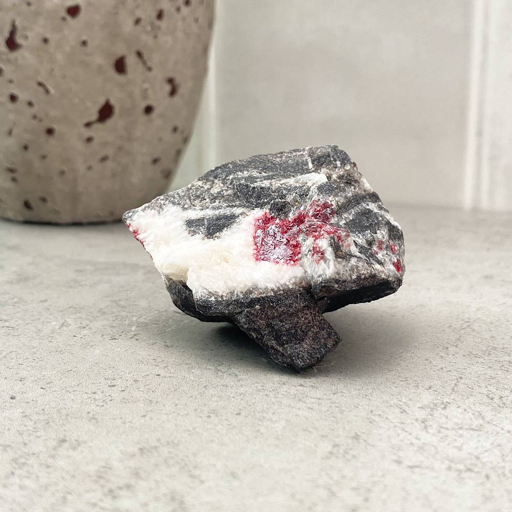 Natural Cinnabar Stone Specimen