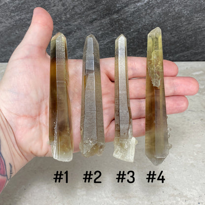 Rough Zambian Smoky Citrine Points