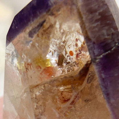Polished Amethyst Cocochonite Freeform