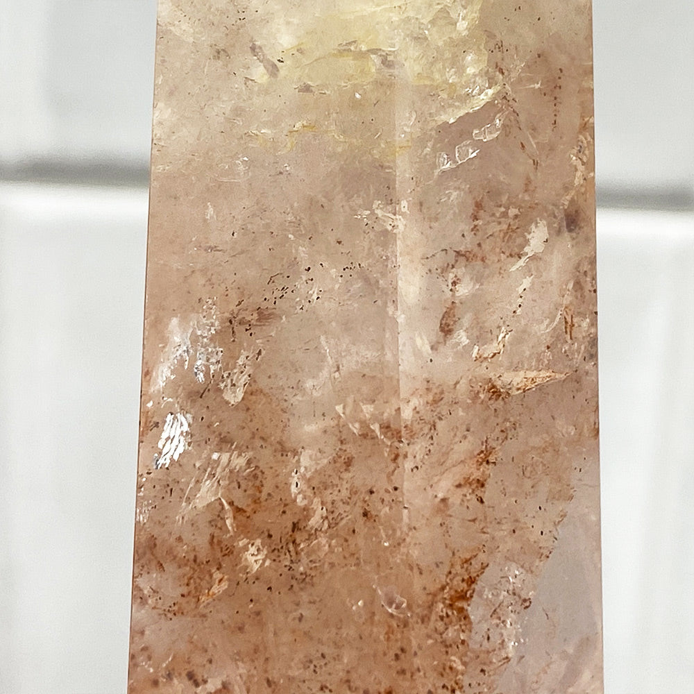 Polished Fire Quartz Tower