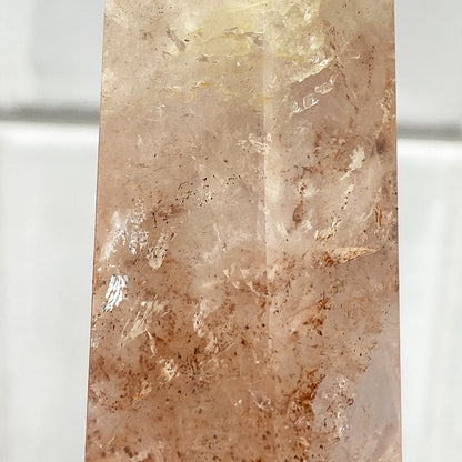 Polished Fire Quartz Tower