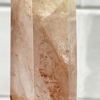 Polished Fire Quartz Tower