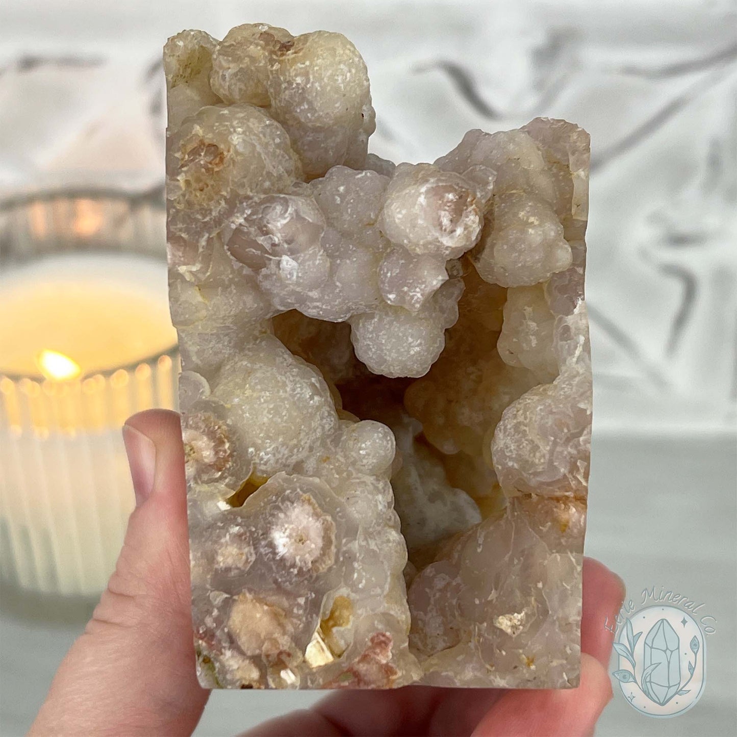 Large Flower Agate Tower Specimen