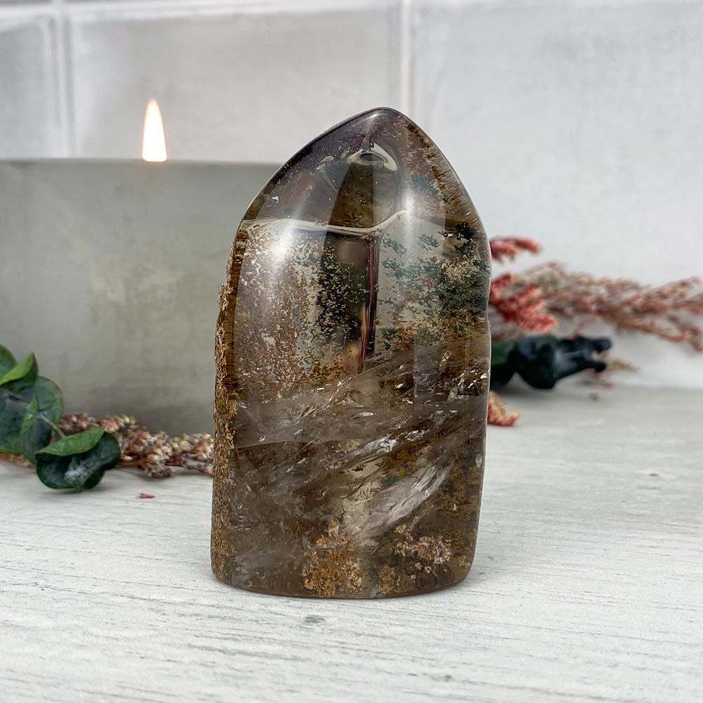 Polished Garden Quartz Freeform