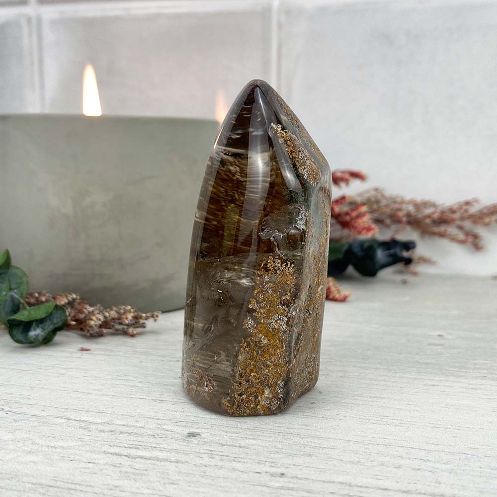 Polished Garden Quartz Freeform