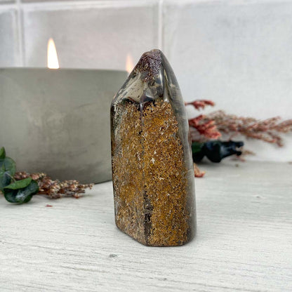Polished Garden Quartz Freeform