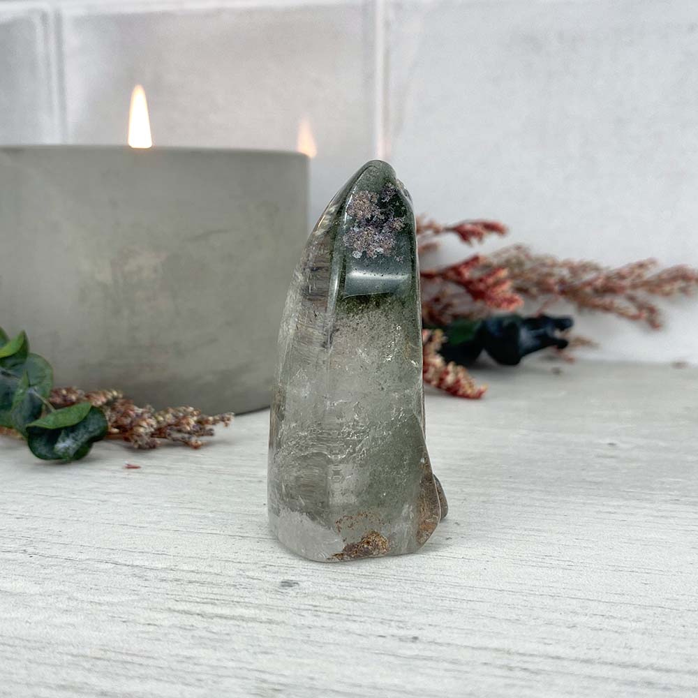 Polished Garden Clear Quartz Freeform
